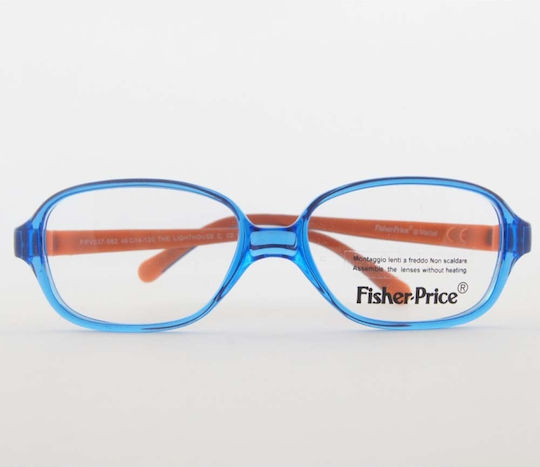 Fisher Price Children's Plastic Eyeglass Frame Blue FPV37