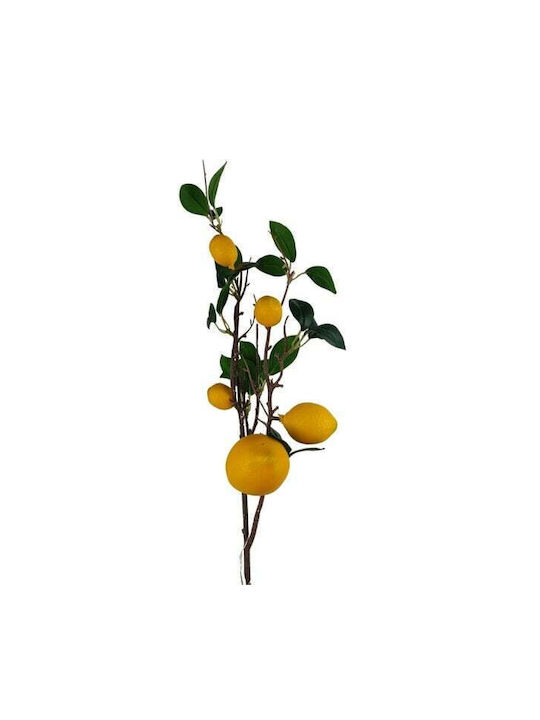 Ramură Decorativă Artificială Lămâiță Yellow 77cm 1buc