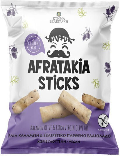 Olive Brotstangen Glutenfrei 80g Veligraki Estate