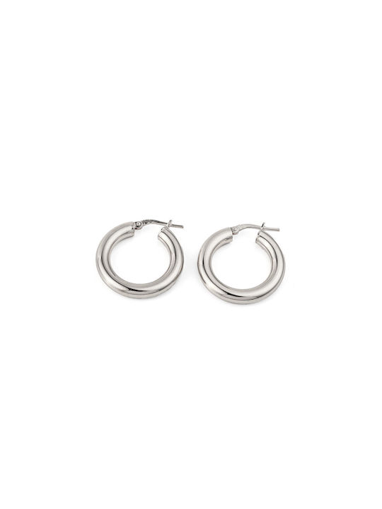 George Art Jewels Earrings Hoops made of Silver