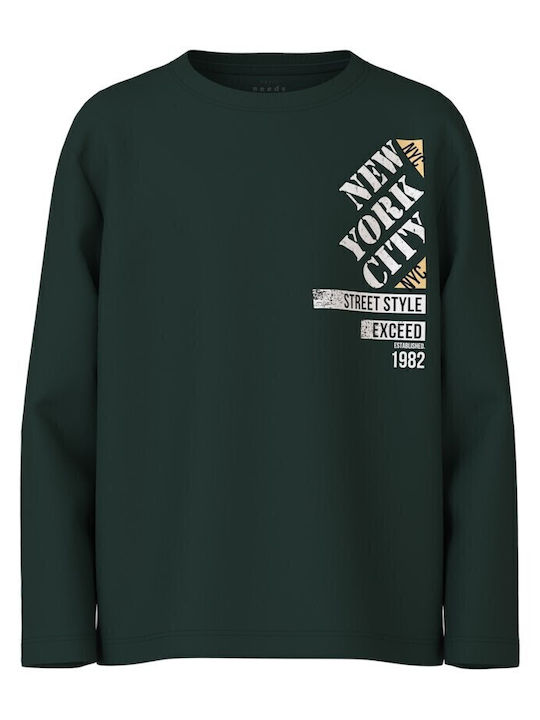 Name It Kids' Shirt Long Sleeve Green