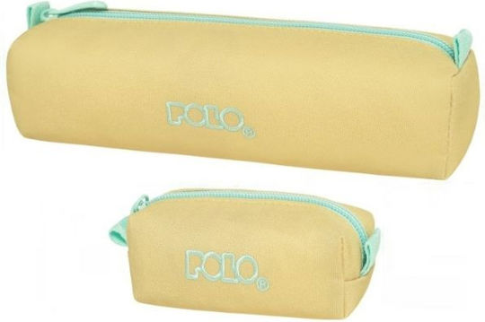 Polo Original Wallet Κασετίνα Βαρελάκι Κίτρινη
