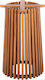 Freebox Tischständer aus Holz Natural 60x60x75cm