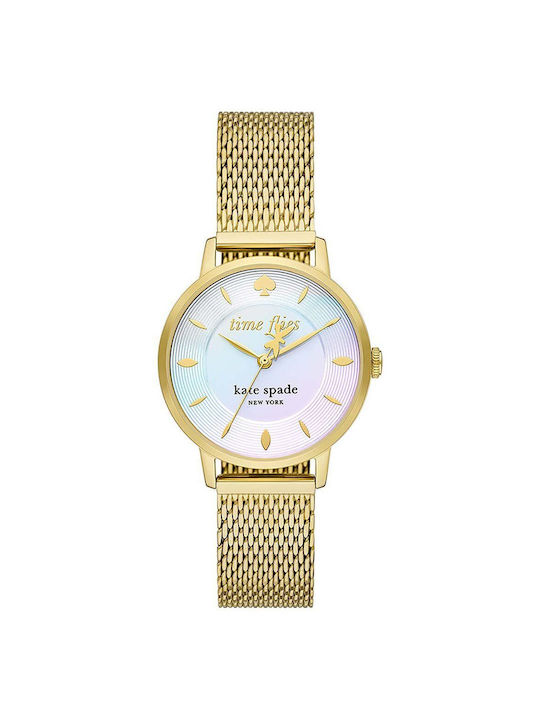 Kate Spade Watch with Gold Metal Bracelet