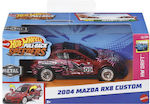 Hot Wheels Speeders Mașinuță 1:43 Pull Back 2004 Mazda Rx8 personalizat pentru 3++ Ani