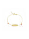 Art d or Kids Bracelet from Gold 9K with Heart