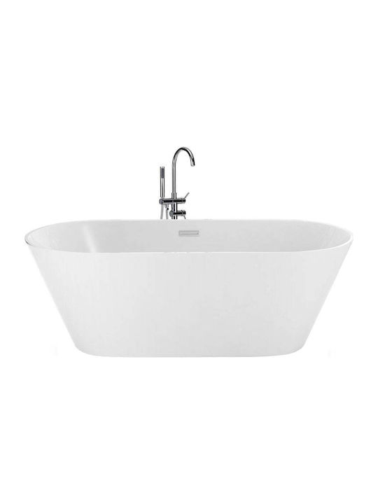 Beliani Cadă de baie cu montaj liber Acrilic 150x75cm