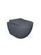 Creavit "free Wall-Mounted Toilet Rimless with Flush with Slim Cover Duroplast Soft Close Blue