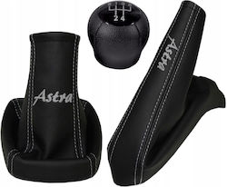 Me Premium Πόμολο Ταχυτήτων με Φούσκα για Opel Astra 1998-2009 Μαύρο