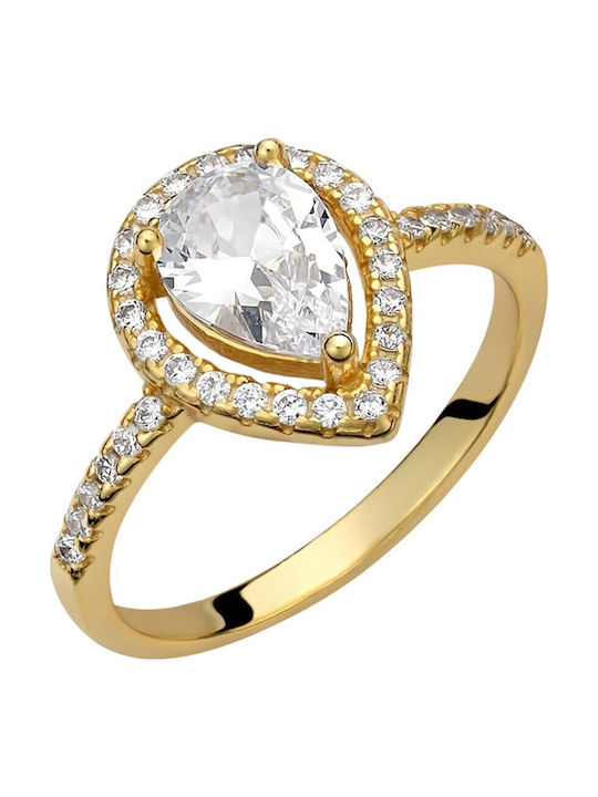 Prince Silvero Ring with Zircon made of Silver ...