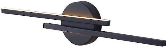Adviti Leuchte Badezimmer LED Schwarz 5cm Adviti Leuchte Badezimmer LED Schwarz 5cm