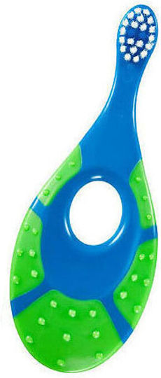 Jordan Step 1 Baby Toothbrush For 0m+ Blue-Green