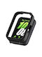 Покритие Пластмасов Калъф в Черен цвят за Samsung Galaxy Fit 3