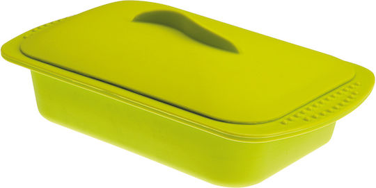 Ibili Cutie pentru Mâncare Plastic Verde 1000ml 1buc