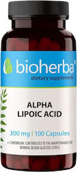 Bioherba Besondere Nahrungsergänzungsmittel Alpha-Liponsäure 300mg 100 Kapseln Bioherba Besondere Nahrungsergänzungsmittel Alpha-Liponsäure 300mg 100 Kapseln