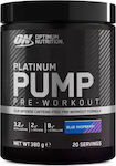 Optimum Nutrition Platinum Pump Supliment Pre Workout 380gr Zmeură albastră