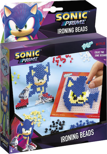 Creative Diy Bead Ironing Art Set Sonic Prime