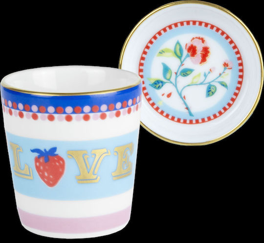 Baci Milano Glass Coffee/Freddo made of Ceramic