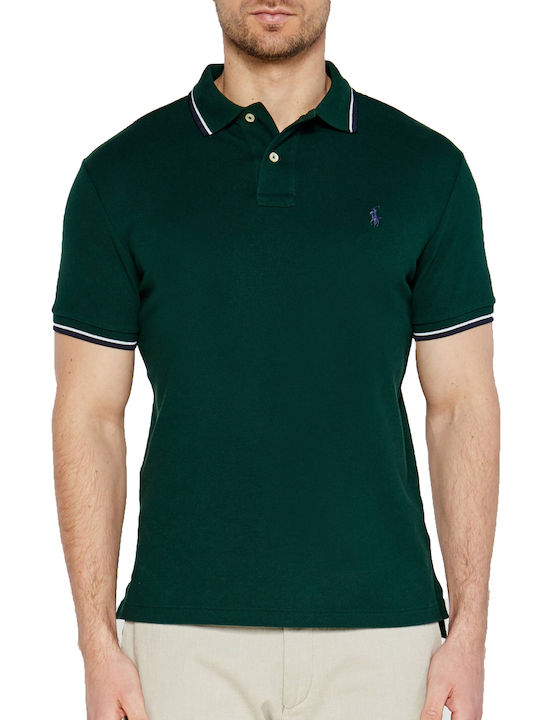 Ralph Lauren Custom Herren Shirt Polo Bottle Green