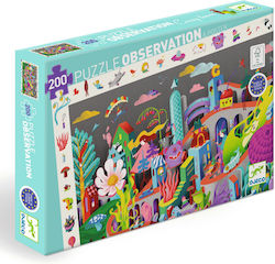 Kids Puzzle City Madness 200pcs Djeco