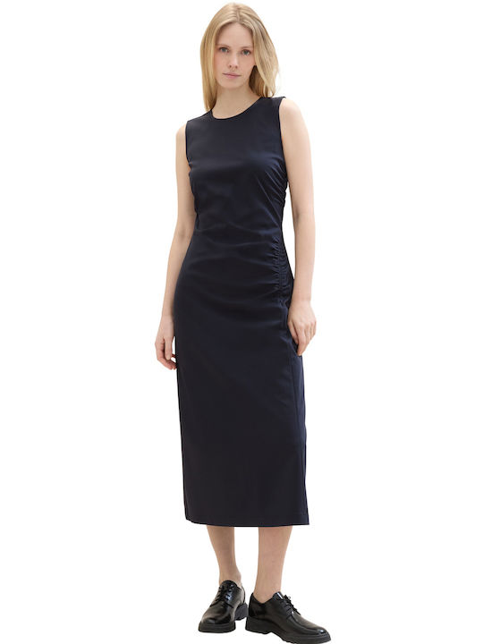 Tom Tailor Dress Navy Blue