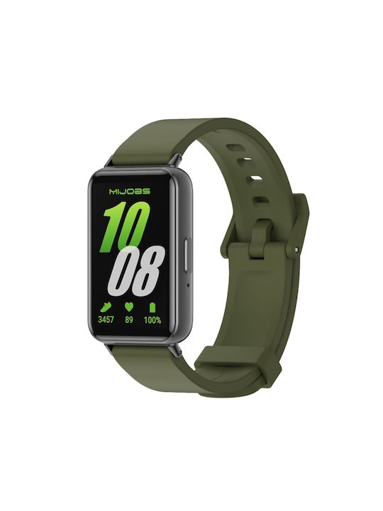 Mijobs Watch Strap Silicone Green (Galaxy Fit3)
