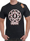 Rock Deal Slipknot T-shirt Μαύρο Βαμβακερό