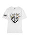 Warner Bros Bluse Weiß Baumwolle