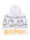 Kids Beanie Knitted White