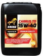 Kross Carrus TD Ημισυνθετικό Λάδι 15W-40 10lt Kross Carrus TD Ημισυνθετικό Λάδι 15W-40 10lt