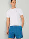 Herren Badebekleidung Shorts Blau mit Mustern