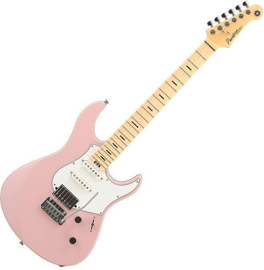 Yamaha Pacifica Standard Plus Chitară Electrică Stratocaster cu H Configurație Doze Roz cu Husă
