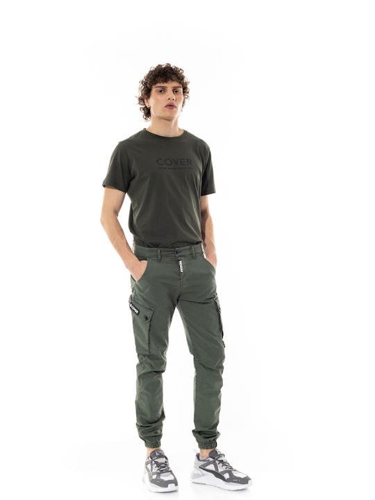 Cover Jeans Cover Men's Trousers Cargo Khaki
