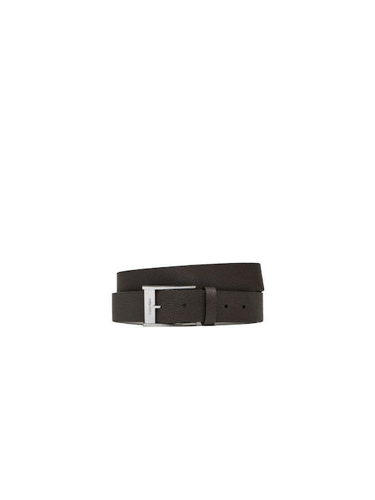 Calvin Klein Men's Leather Belt Brown