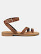 Sandale Casual Damă Tabac Maro K24-002-1092 D-Tabac