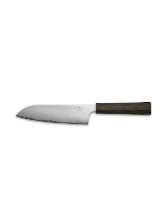 Yaxell Μαχαίρι Santoku από Ανοξείδωτο Ατσάλι 16.5cm
