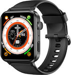 BlackView R30 Pro Smartwatch με Παλμογράφο (Μαύρο)