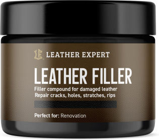 Leather Filler Black Leather Putty 50 Ml Leather Expert Le-10-fb50