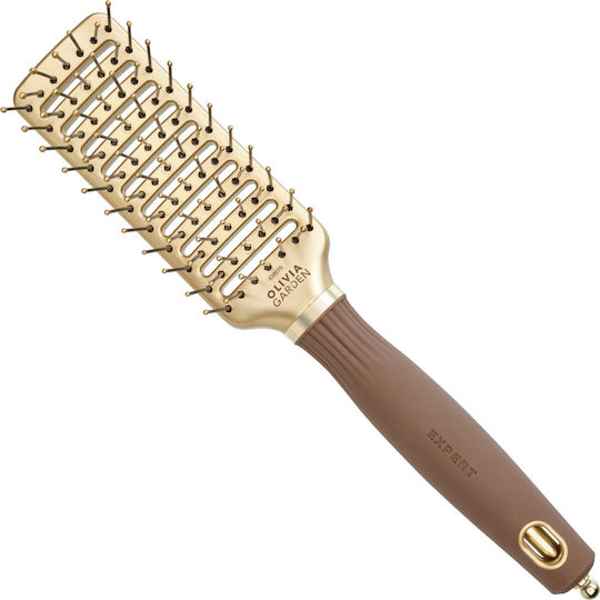 Olivia Garden Expert Blowout Style Vent Gold & Brown