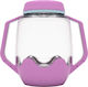 Glas sensorisches Spiel Lila