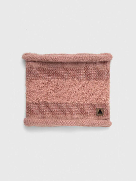 Jail Jam Women's Knitted Scarf Pink