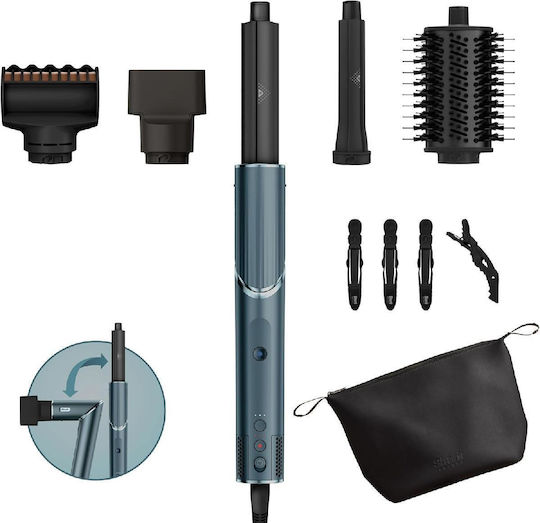 Shark Electric Hair Brush with Air for Hair Straightening and Curls 1400W