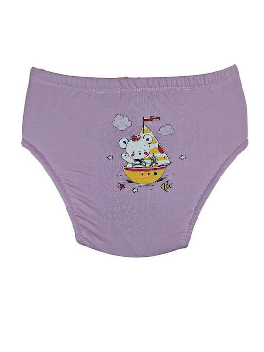 Poopes Kids Brief Lilac 1pcs