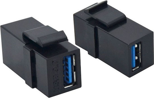 Keystone USB 3.2 Gen1 Black 25.99.8207-20