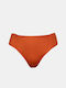 Rock Club Bikini Slip Terracotta