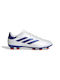 Adidas FG Scăzut Pantofi de Fotbal cu clești Albe
