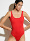 Blu4u One-Piece Swimsuit with Padding & Open Back Blu4u