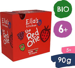 Ella's Kitchen Borcan pentru alimente pentru copii The Red One Fără gluten pentru 6m+ 450gr