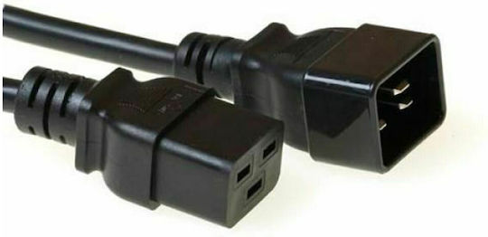 Act Καλώδιο Επέκτασης Τροφοδοσίας Iec320/c19-c20 16a 1.20m Ak5086