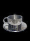 Tasse Espresso Inox Silber 80ml